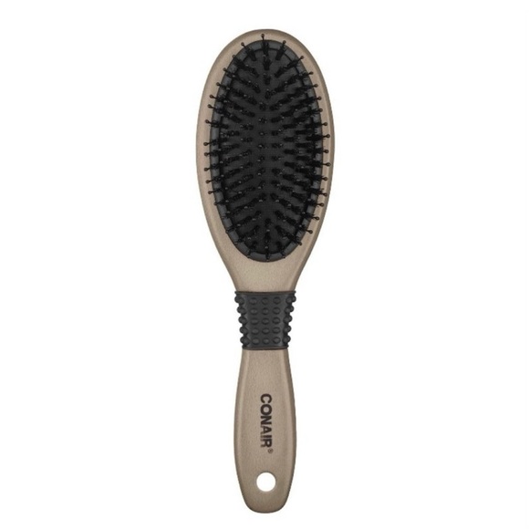 Conair Ceramic Wood Nylon & Boar Bristle Cushion Hair Brush - All Hair - Picture 2 of 4